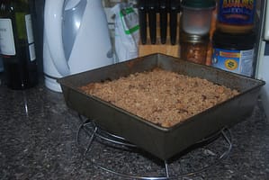 Chocolate "Cherry" Coffee Cake